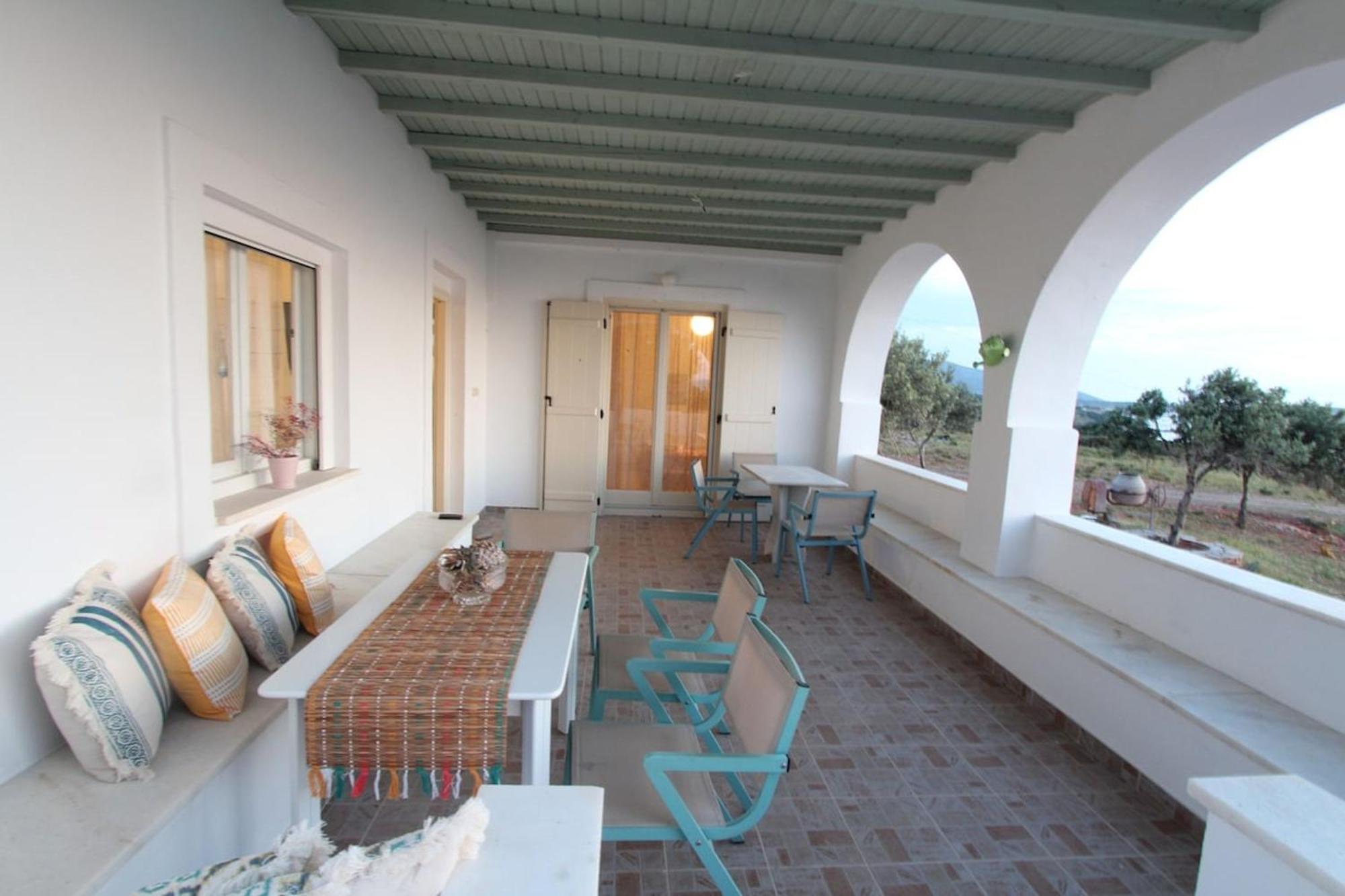 Villa Rouvis With Outdoor Hot Tub Ligaridia Exterior photo